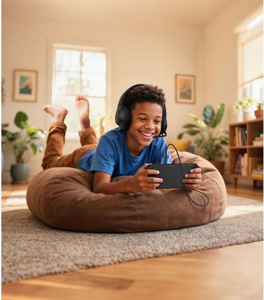 Image du produit Belkin Gaming On-Ear Kopfhörer für Kinder mit Kabel ENA011hqBK
