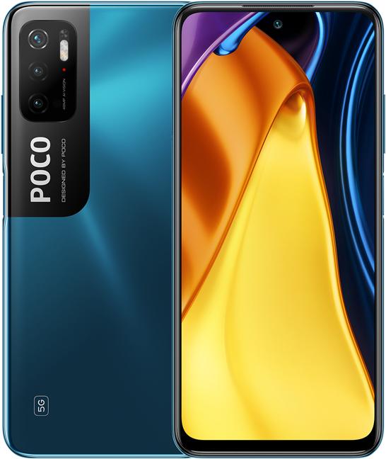 Xiaomi Poco M5 Pro (64 GB, Cool Blue, 6.50", Hybrid Dual SIM, 48 Mpx, 5G)