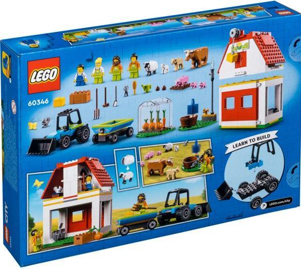Immagine prodotto LEGO Fattoria con animali (60346, LEGO City)