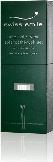 Productafbeelding Swiss Smile kruidenbliss - Gevoelige Zachte Tandenborstels (Zacht, 2 x)