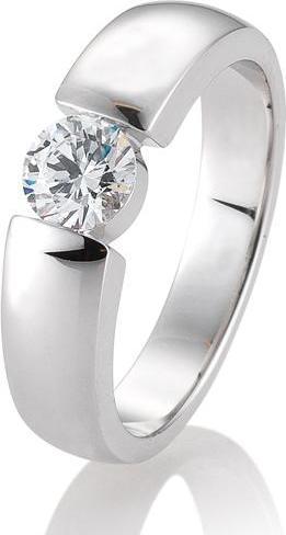 Breuning Ring Spann 0,40-0,60 ct. (53, 585/14 K Gold)