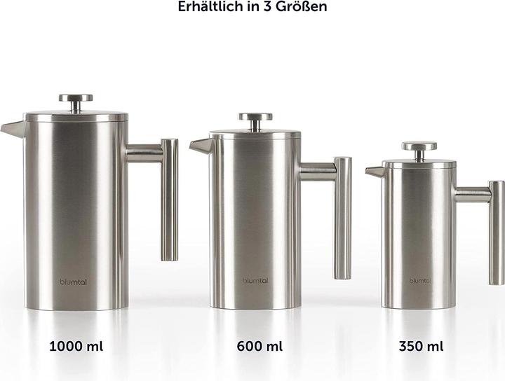Produktbild Blumtal French Press, Edelstahl 350 ml