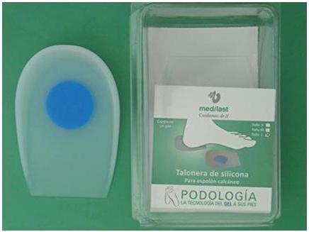 Immagine prodotto Medialast Cuscino per tallone in silicone Medilast T-L 2 unità (Deodorante per piedi e polvere)