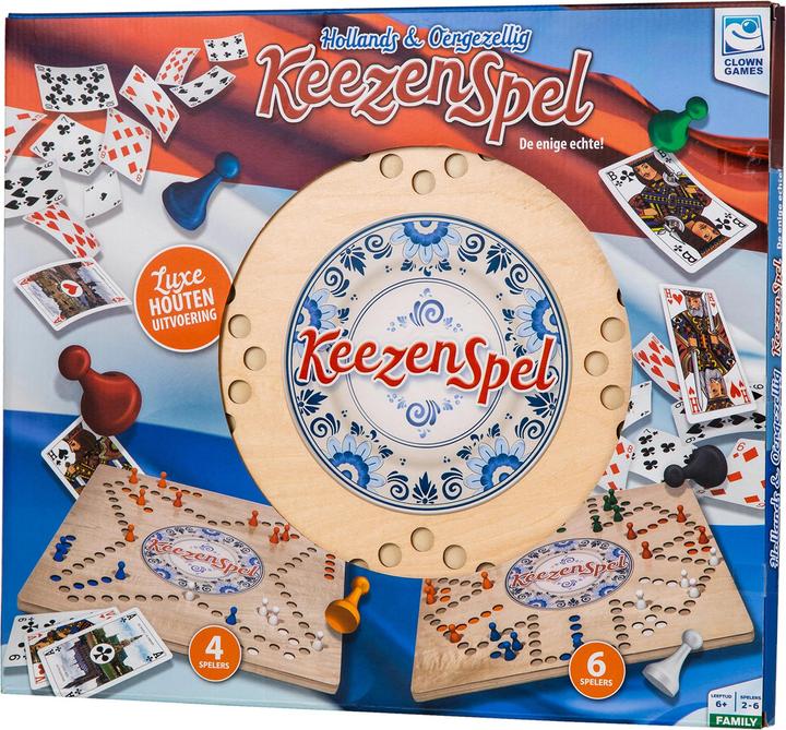 Image du produit Clown games Jeux de clowns Jeu du porte-clés en bois (Néerlandais)