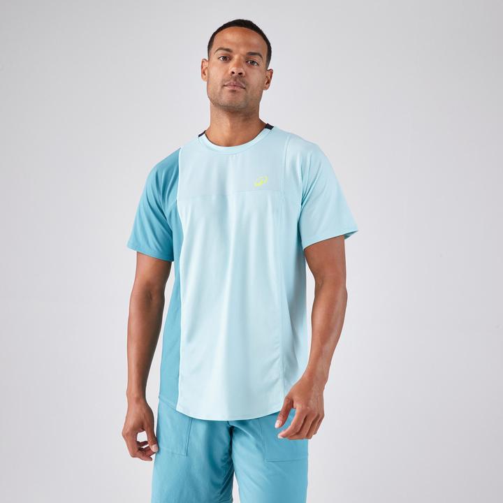 Kuikma Herren Padel T-Shirt atmungsaktiv - Dry blau (L)