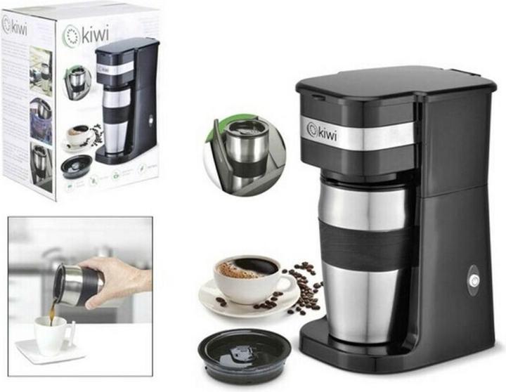 Kiwi coffee maker with take away cup 420ccm 650700w (EU plug)