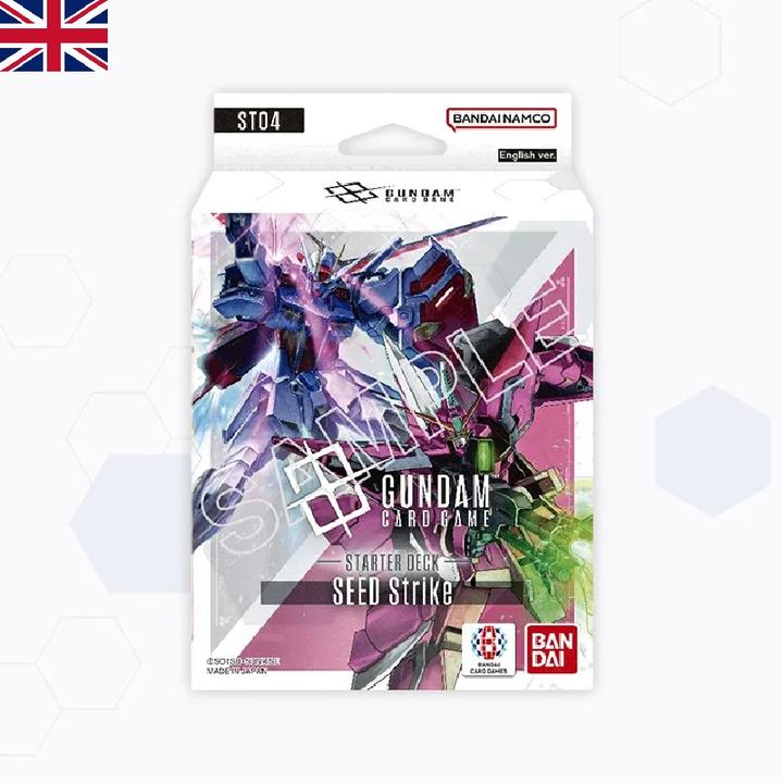 Actual product image Bandai Gundam - ST04 - SEED Strike - English (English, Booster Pack)