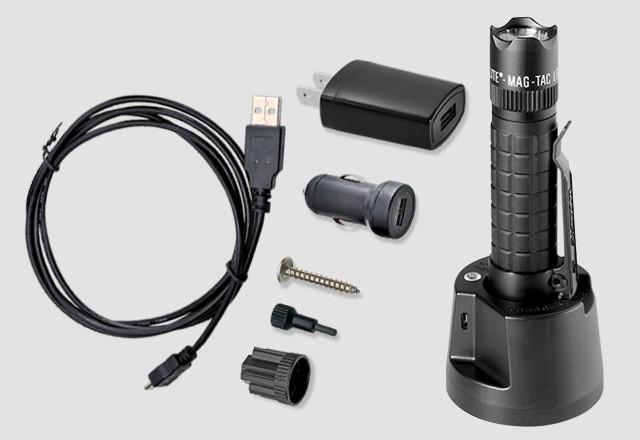 Produktbild Maglite LED MAG-TAC rechargeable crown (14.80 cm, 543 lm)