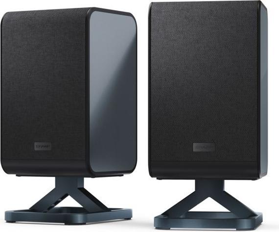Produktbild Sharp Speakers HT-SPR52021(BK) Q Soundbar 2.0.2 Wireless Rear Surround Speakers, Black | (2.0.2 Kanal)