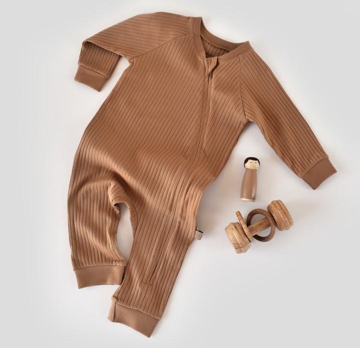 Produktbild BabyCosy Strampler mit Reissverschluss. langarm (74)