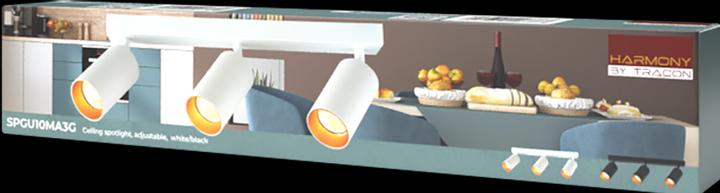 Image du produit Tracon Projecteurs de plafond (GU10)