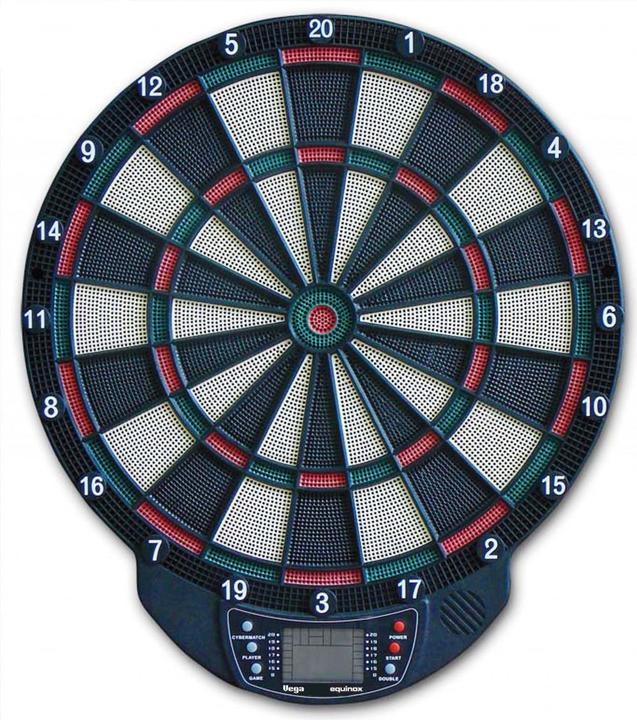 Produktbild Equinox Elektronisch dartbord - 20 spellen - Vega