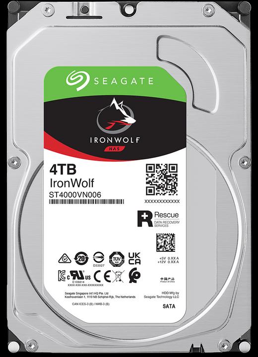 Actual product image Seagate IronWolf (4 TB, 3.5", CMR)