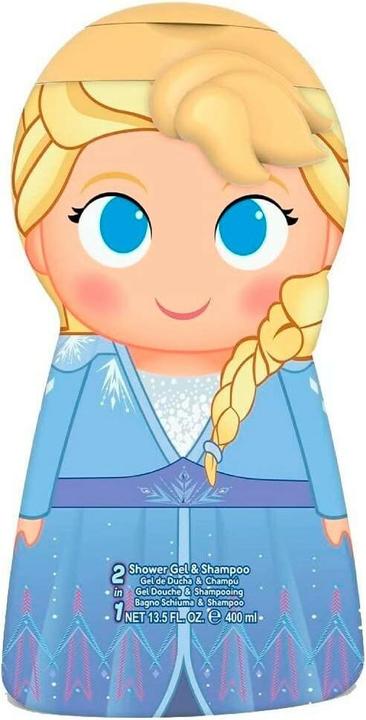Actual product image Disney Frozen Gel & Shampoo 2 in 1 Elsa For Children (400 ml) (400 ml, Liquid shampoo)