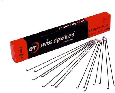 DT Swiss Competion spokes black 276mm 2,0/1.8mm 1 pcs