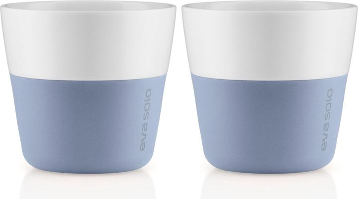 Eva Solo Kaffeebecher 230 ml, 2 Stück, Blau/Weiss (230 ml, 2 x)