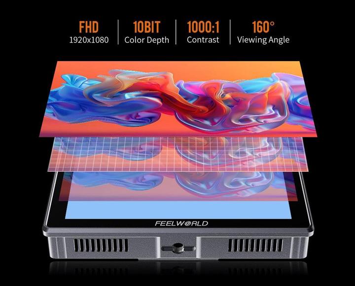 Actual product image Feelworld H5 5.5 inch 12G SDI Monitor (5.50")