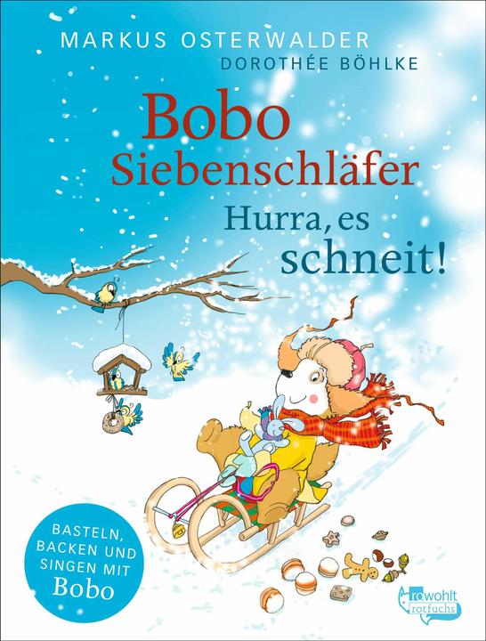 Productafbeelding Bobo Siebenschläfer: Hurra, es schneit! (Duits, Markus Osterwalder, 2024)
