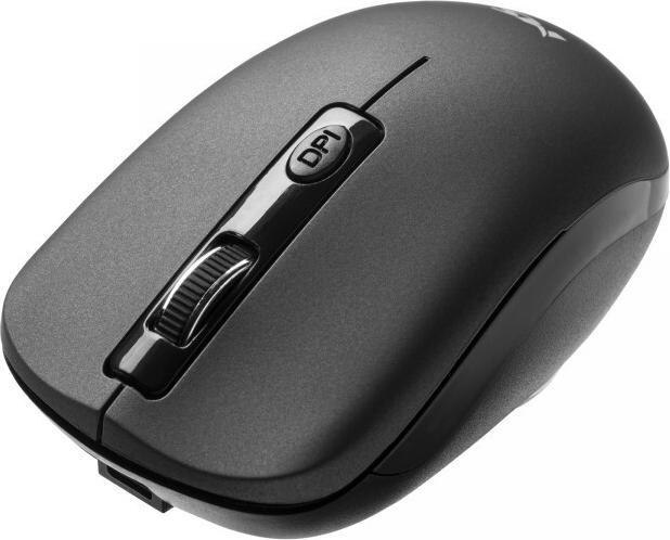Image du produit MS Industrial Souris sans fil silent click Focus M310 RF 1600 DPI 4P batterie noire (Sans fil)