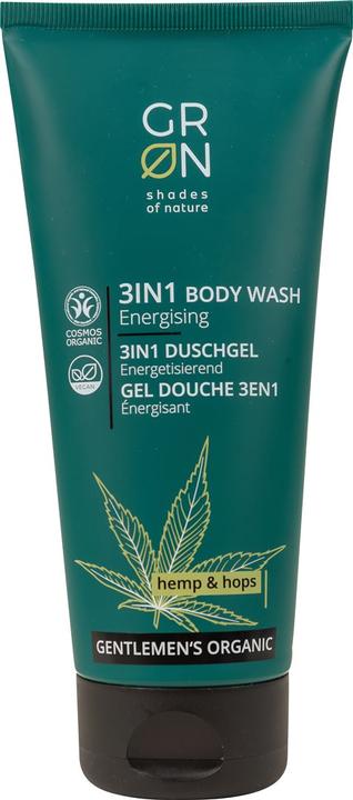 GRN GENTLEMEN'S 3in1 Body Wash Hanf & Hopfen (200 ml)