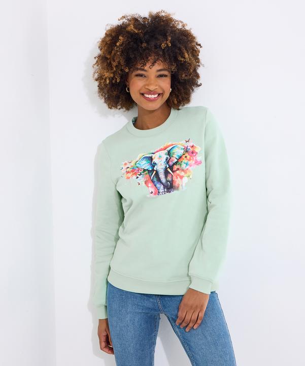Actual product image Joe Browns Elephant Graphic Sweatshirt (40)