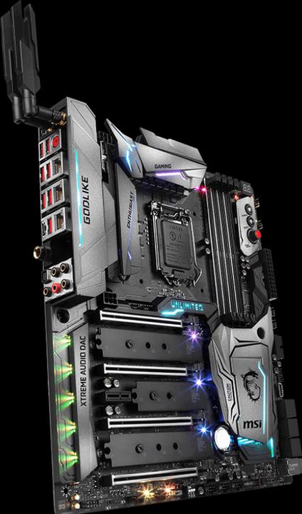 Immagine prodotto MSI Z370 Godlike Gaming (LGA 1151, Intel Z370, E-ATX)