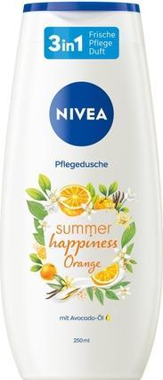 NIVEA Caring shower gel Summer Happiness Orange 250 ml (250 ml)