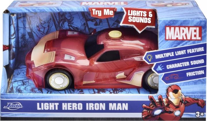 Image du produit Jada Marvel Light Hero Iron Man 1:32
