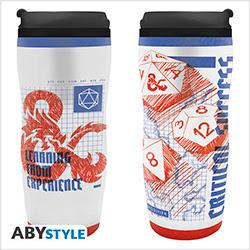 Image du produit ABYstyle Dungeons & Dragons Travel Mug: Sketch Dice