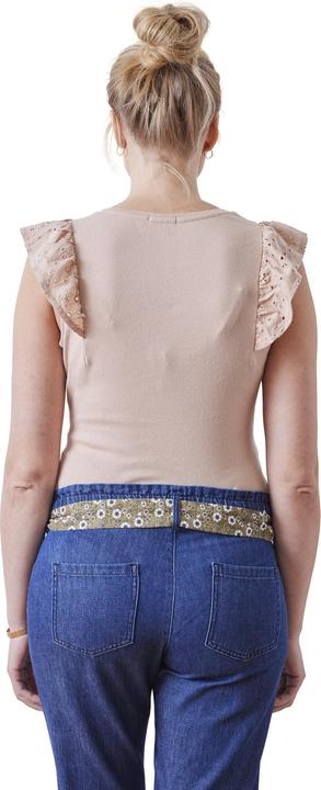Actual product image Vertbaudet Maternity top with embroidered flounces (32, 34)
