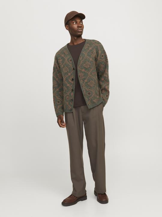 Produktbild Jack & Jones All Over Print Strickjacke Strickjacke (L)