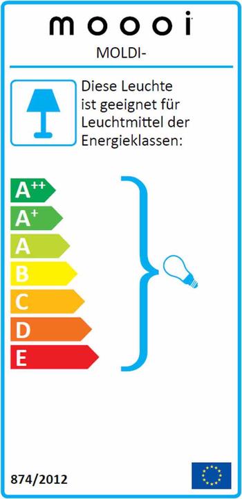 Energie-Label Moooi Dear Ingo Hängeleuchte (E27)