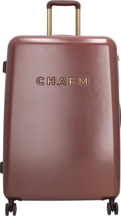 Actual product image Charm London Capetown Large Suitcase - 75 cm - 95 liters - TSA Slot - Bordeaux Red (95 l)
