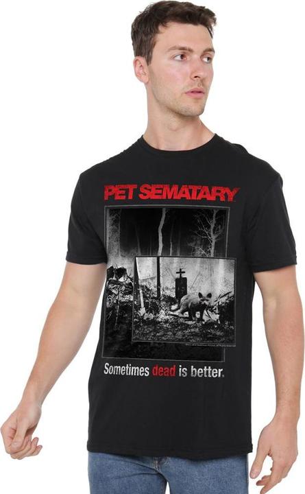 Immagine prodotto Pet Sematary Maglietta Poster Gatto Uomo (4XL)