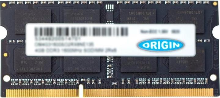 Image du produit Origin Storage 4GB DDR3 1600MHz SODIMM 1Rx8 Non-ECC 1.35V (Ships as 1600mHz 2Rx8) (1600 MHz, RAM DDR3, SO-DIMM)