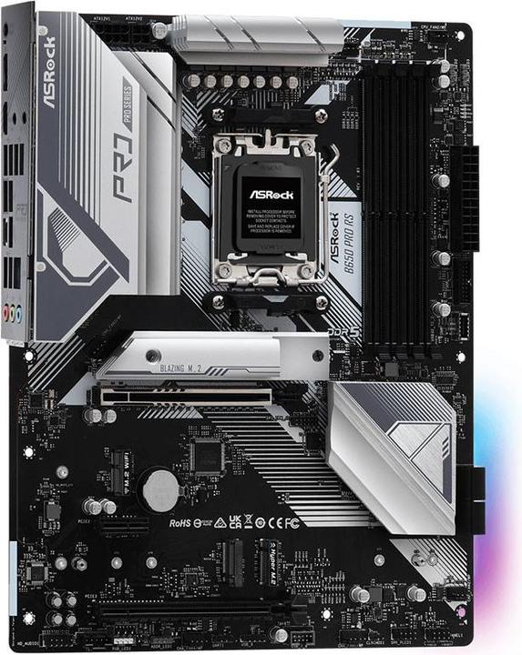 Image du produit AsRock B650M Pro RS (AM5, AMD B650, mATX)
