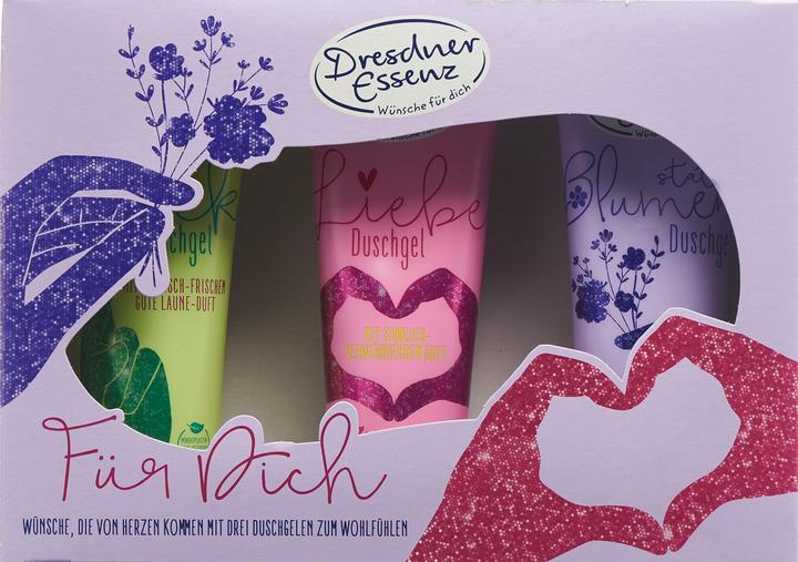 Produktbild Dresdner Essenz Geschenkset Wünsche für dich (Körperpflegeset)