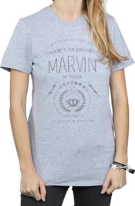 Immagine prodotto Looney Tunes Marvin The Martian Where's The Kaboom Maglietta Ampia Donna (XXL)