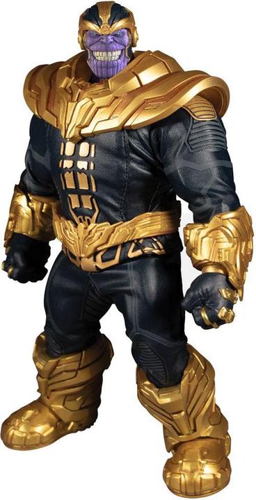 Produktbild Mezco Toys Marvel Universe Actionfigur mit Leuchtfunktion 1/12 Thanos 21 cm