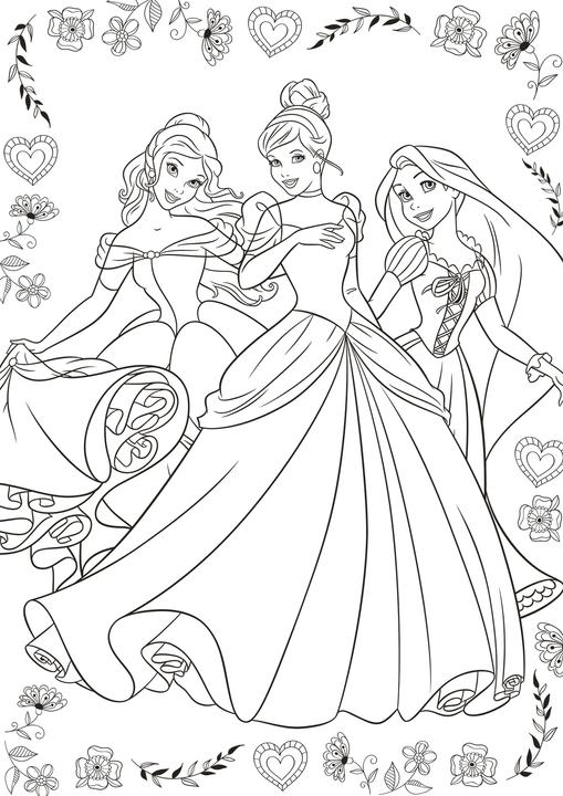 Produktbild Panini Disney Prinzessin Best of: Die schönsten Motive zum Ausmalen