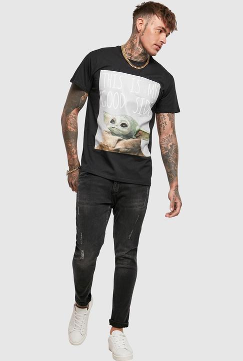 Produktbild Mister Tee Baby Yoda Good Side Tee (XS)