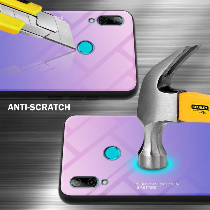 Immagine prodotto Cadorabo Copertura in vetro TPU 2 colori (Huawei P Smart (2019))