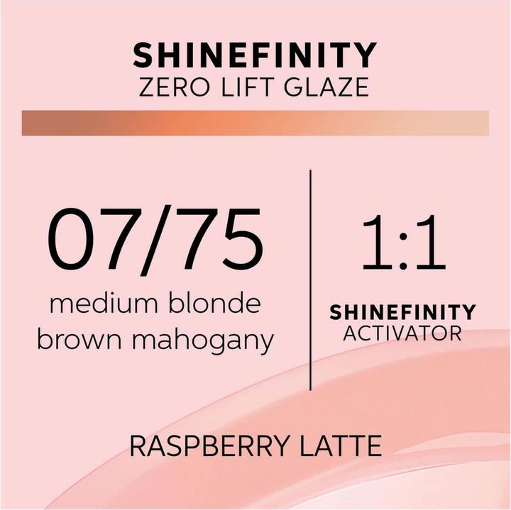 Image du produit Wella Shinefinity (07, 75 - Latte à la framboise)