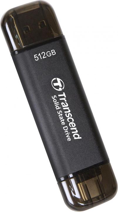 Actual product image Transcend ESD310C (512 GB, USB-A, USB-C)