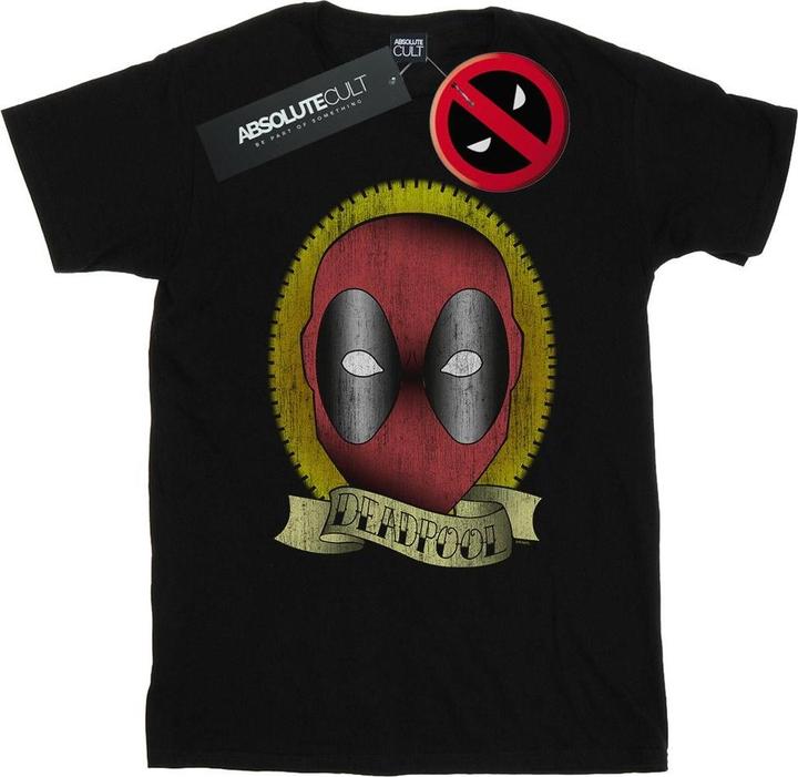 Deadpool Tattoo Print TShirt (4XL)
