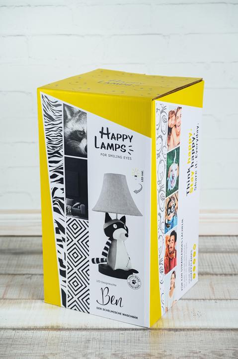 Produktbild Happy Lamps Ben der Waschbär (470 lm)