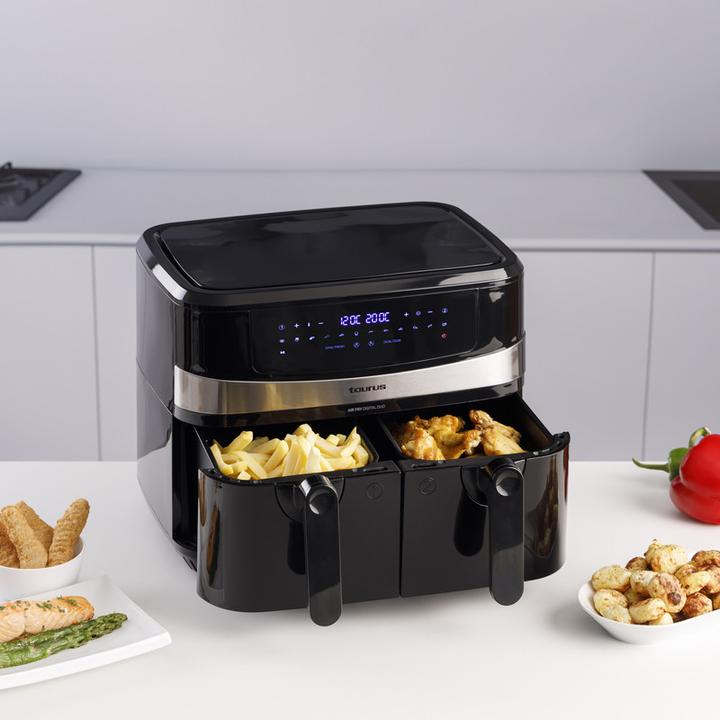 Actual product image Taurus Air Fryer DUAL (CH plug)