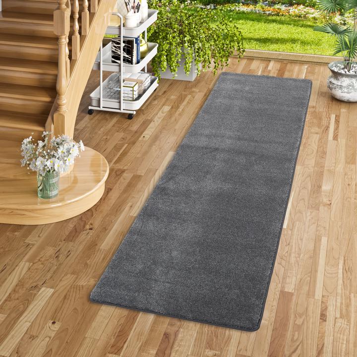 Produktbild Snapstyle Hochflor Luxus Velours Läufer Teppich Touch (80 x 320 cm)