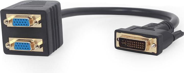 Immagine prodotto Cablexpert SDOPPIATORE CAVO DVI A DOPPIA VGA/A-DVI-2VGA-01 (0.30 m, DVI)