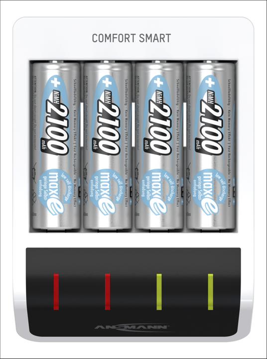 Produktbild Ansmann Comfort Smart (4 Stk., AA, 800 mAh, Akku)